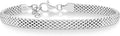 Sterling silver 5mm mesh bracelet, 7 inch length