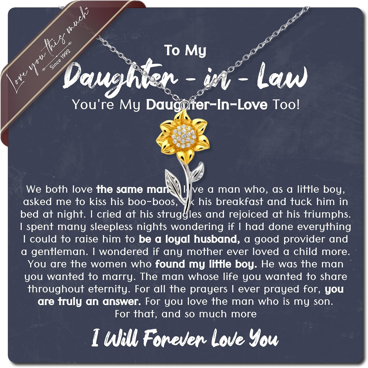 18K gold plated sunflower necklace on a 16 to 18 inch adjustable chain
